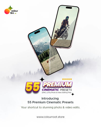 55 Premium Cinematic Editing Presets